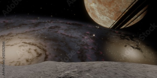 Foto Between Two Galaxies