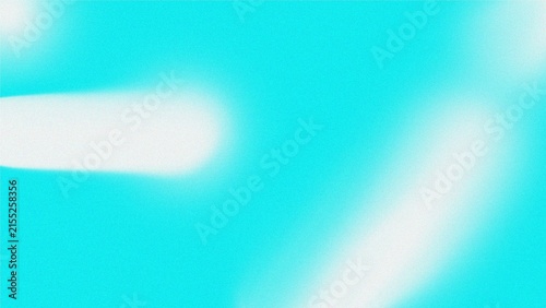 Obraz na plátně Abstract blue gradient background with soft white light streak and subtle grain