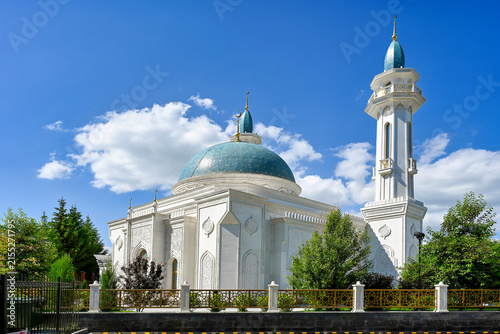 Irek Mosque in Kazan on a summer day, Tatarstan Republic of Russia