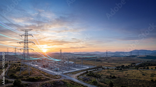 Smart Power Substation and High Voltage Transmission Network for Digital Energy Management