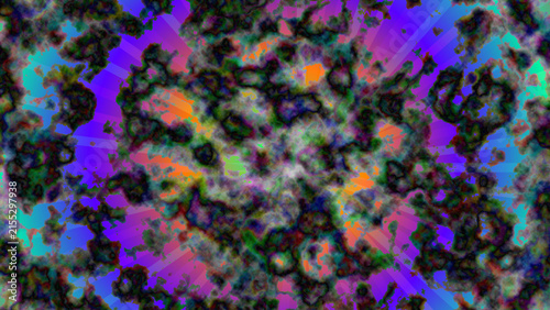 Colorful digital noise texture with pixel art pattern