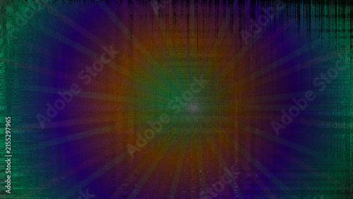 Colorful digital noise texture with rainbow gradient effect