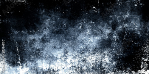 Abstract distressed grunge texture with a dark, stormy, and icy aesthetic, evoking a sense of desolation and decay, perfect for moody graphic design backgrounds