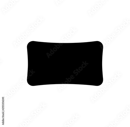 black and white speech bubble