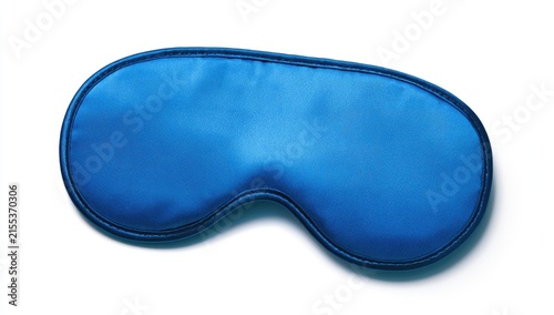Blue Sleep Mask for Eye Relaxation and Rest.
