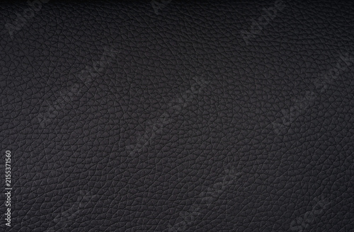 Konstfotografi Close-up of dark grey faux leather fabric texture