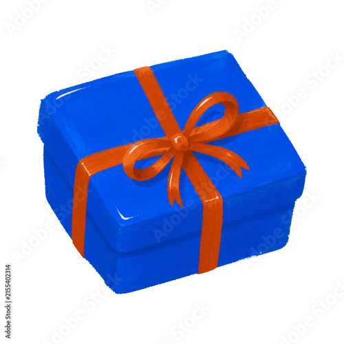 blue gift box