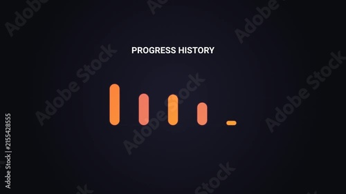 Animated of Weight Loss Progress Ring