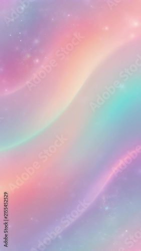 Cosmic Pastel Gradient Abstract Background Soft Glow