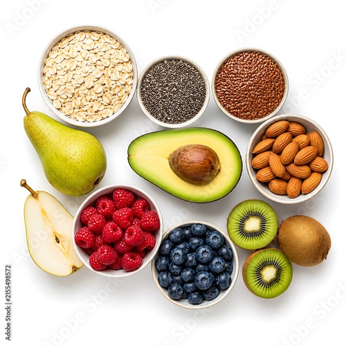 Fiber Rich Healthy Foods for Digestive and Intestinal Wellness