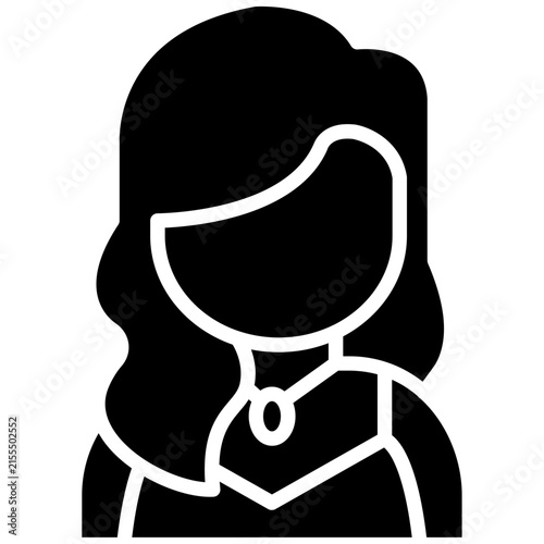 Young Lady Icon