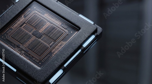 Advanced 3D AI processor core semiconductor chip with copy space