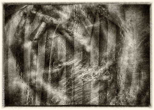 Fotografía Fragments of a Mind Trapped Between Memory and Illusion