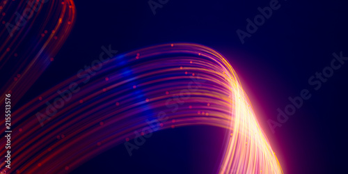 3D Digital Signal Flow Through Space