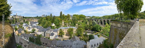 Skyline von Luxemburg / Viertel Grund