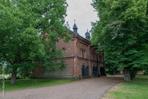 Canvas Print Malmgard manor in finland