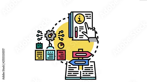 Collecting and organizing diverse document resources, data, and facts, creating a structured process for knowledge management, development, and strategic decision making