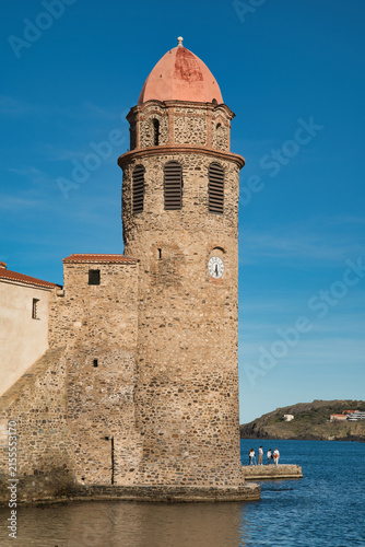 Notre-Dame-des-Anges Church, located in the town of Colliure (Collioure), in the Occitanie region of southern France.
