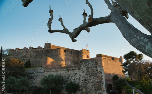 The Royal Castle of Collioure (Château Royal de Collioure) is an imposing medieval coastal fortress located in the town of Collioure, in the French department of the Pyrénées-Orientales. France