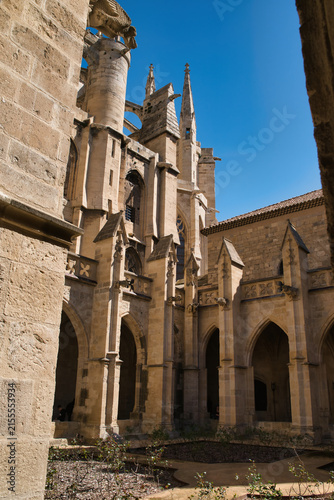 Saint-Just-et-Saint-Pasteur Cathedral, located in the city of Narbonne, in the Occitanie region of France.