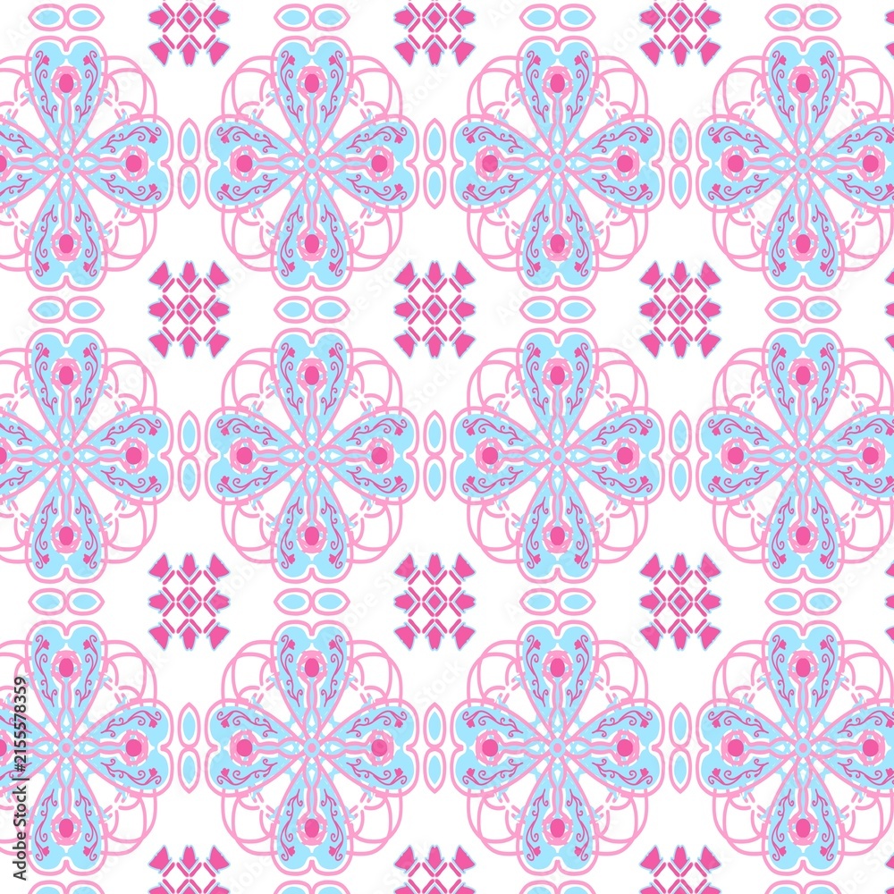 Fototapeta premium seamless floral pattern