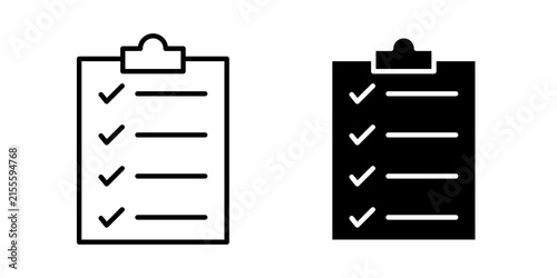 Planning icon vector logo collection