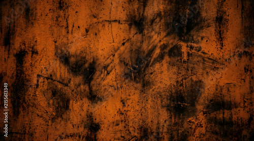 Rusty Grunge Texture, Abstract Dark Halloween