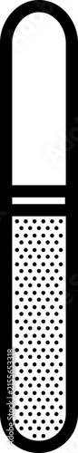 Nail File Line Icon