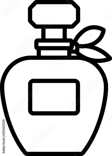 Perfume Bottle Line Icon