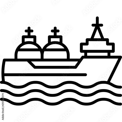FPSO Vessel Icon