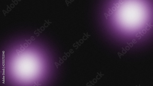 Vibrant violet orbs softly beaming against a velvety shadowy canvas.