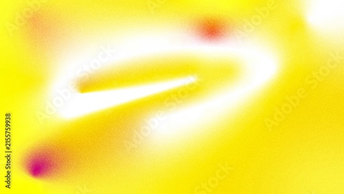 Yellow abstract gradient background featuring a glowing white swooshing center loop with red and magenta soft blurred spots.