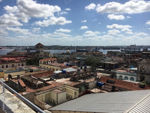 Obraz na płótnie Cuba Havana old town cityscape landscape skyline