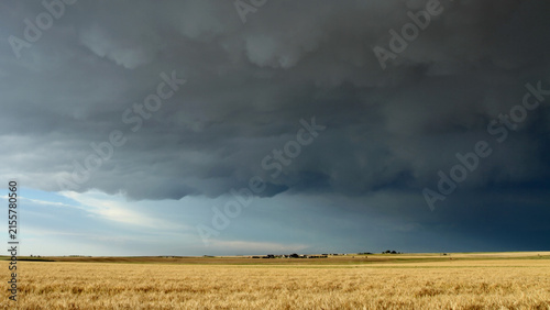 Dramatic Thunderstorm over Colorado Plains