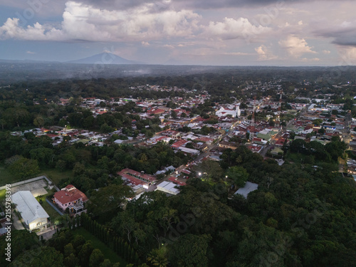 Фотография San Marcus town in Nicaragua at night
