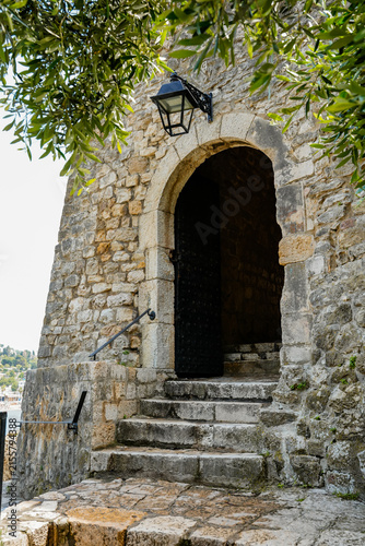 Ulcinj Old Town Stone Archway Entrance