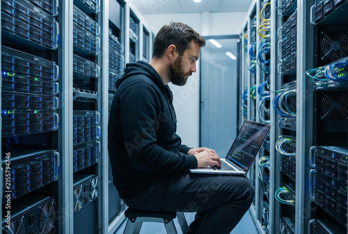 Specialist Focuses On Urgent System Patching Amid Review Of Logs During Late Night Hours