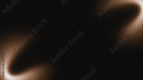 Soft amber neon ribbons flow gently through a quiet night.