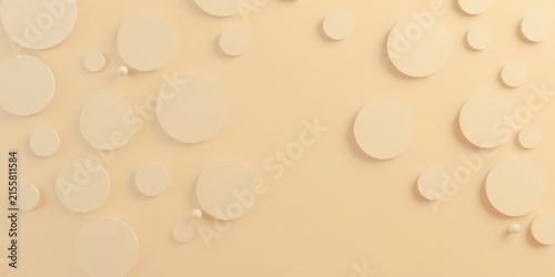 Abstract Background with Geometric Shapes and Minimalist Design