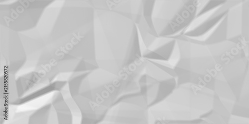 Abstract background with crumpled paper texture in light gray tones
