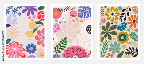 Design banner frame background .Colorful poster background vector illustration.