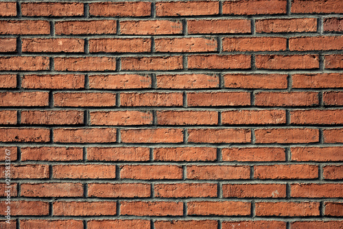 rote Ziegelwand aus Backstein