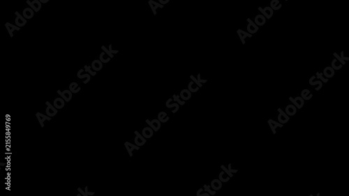 Mouse pointer cursor click press animation, Animated of mouse pointer cursor clicking icon animation on black background with alpha channel. Cursor clicking