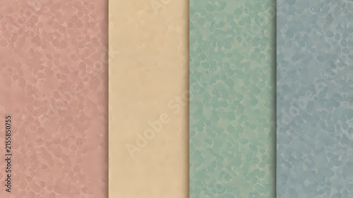Pastel handmade paper texture background with layered vertical sheets