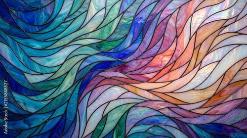 Abstract swirling colorful gradient
