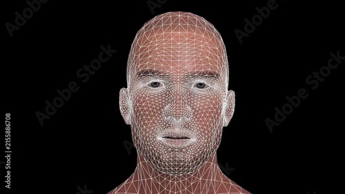 When Reality Glitches: Human Turns Into Polygonal Structure (3D VFX)