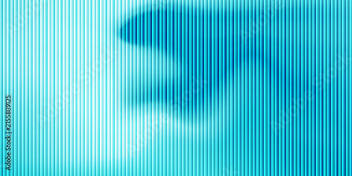 Abstract background with shiny glass ripple effect in blue and white gradient colors