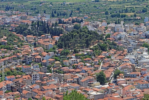 Grèce, Golfe de Corinthe, la ville de Nafpaktos