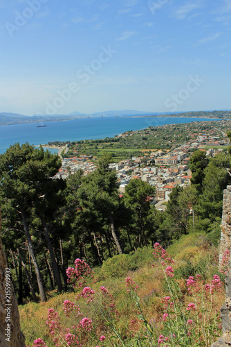 Grèce, Golfe de Corinthe, la ville de Nafpaktos