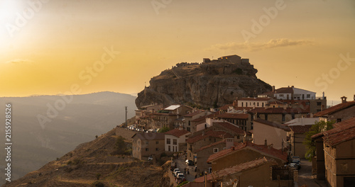 Atardecer en Gúdar durante el eclipse de agosto 2026